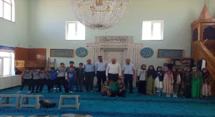 Ulaş Müftüsü İçli, Kur'an kursu öğrencilerini ziyaret etti