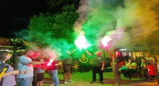 Ankara'da 2023 Nallıhan Spor Kulübü oyuncuları ile taraftar buluştu