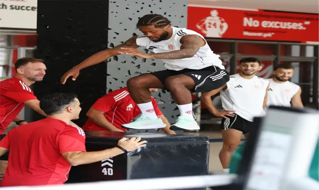 Antalyaspor, Gençlerbirliği maçının hazırlıklarını sürdürdü