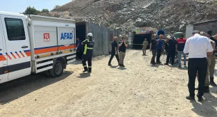 GÜNCELLEME 2 - Elazığ Palu'da maden ocağında göçük meydana geldi