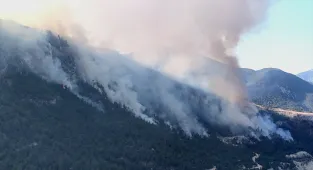 GÜNCELLEME 2 - Karabük'te ormanlık alanda yeniden yangın çıktı