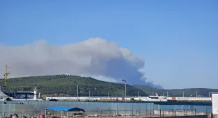 GÜNCELLEME 5 - Çanakkale Gelibolu'da ormanlık alanda çıkan yangına müdahale ediliyor