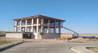 Kırşehir Adalet Camisi'nin yüzde 60'ı tamamlandı