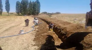 Kırşehir'de 5 köye 7 milyon 290 bin liralık su altyapısı yatırımı yapıldı