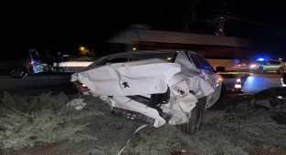 Konya'da hafif ticari araçla otomobilin çarpıştığı kazada 4 kişi yaralandı