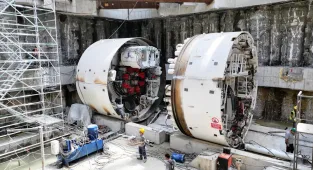 Körfezray Metro Projesi'nde çalışmalar sürüyor