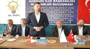 Milletvekili Şahan, Sorgun'da muhtarların sorunlarını dinledi
