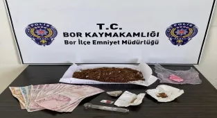 Niğde'de düzenlenen uyuşturucu operasyonunda yakalanan 1 zanlı tutuklandı