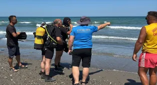 Samsun'da denizde kaybolan gencin cansız bedenine ulaşıldı