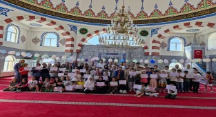 Ulaş'ta yaz Kur'an kursları sona erdi