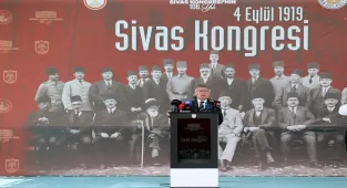 AK Parti TBMM Grup Başkanı Güler, Sivas Kongresi'nin 106. yıl dönümü töreninde konuştu: