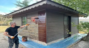 Ankara'daki Kasım Dede türbesinin bakımları yapıldı