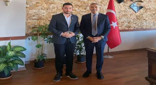 Beypazarı Kaymakamı Ünal Coşkun'a ziyaret 