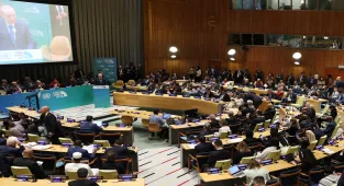 Cumhurbaşkanı Erdoğan BM İklim Zirvesi'nde konuştu: