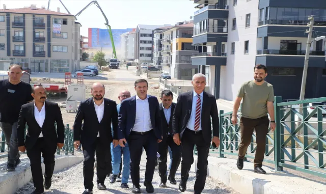 Gölbaşı Örencik'te Sukesen Deresi ıslah çalışmaları sürüyor