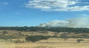 GÜNCELLEME - Çanakkale'de tarım arazisinden ormanlık alana sıçrayan yangın kontrol altına alındı