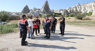 Kapadokya Alan Başkanlığı bölgedeki at çiftliklerini denetledi