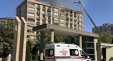 Kayseri'de apartmanda çıkan yangın söndürüldü