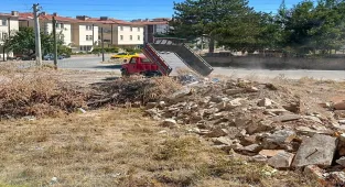 Kırşehir'de kaçak moloz dökümüne 32 bin lira ceza