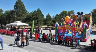 Kocasinan Belediyesi kırsal mahallelerdeki okullarda etkinlik düzenledi 