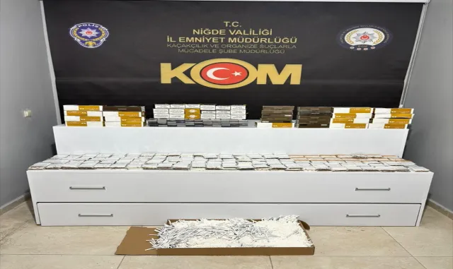 Niğde'de kaçakçılık operasyonlarında 4 zanlı yakalandı