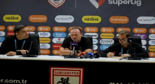 Samsunspor-Fatih Karagümrük maçının ardından