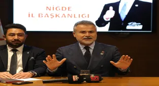 Yeniden Refah Partisi Genel Başkan Yardımcısı Kılıç, Niğde'de konuştu