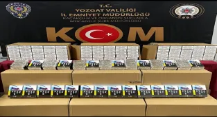 Yozgat'ta 202 bin makaron ele geçirildi