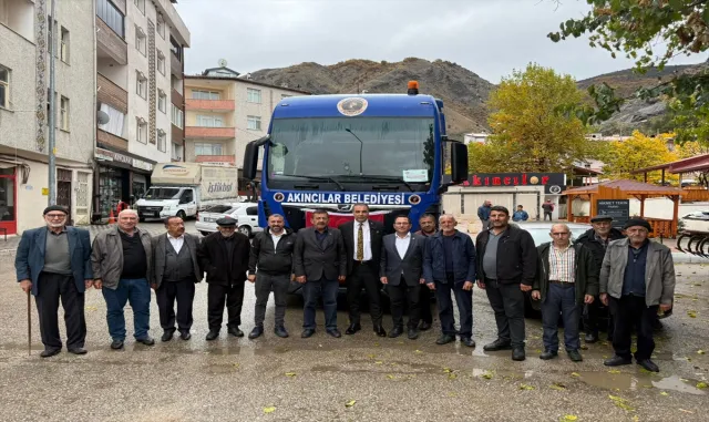 Akıncılar Belediyesi araç filosunu güçlendirdi