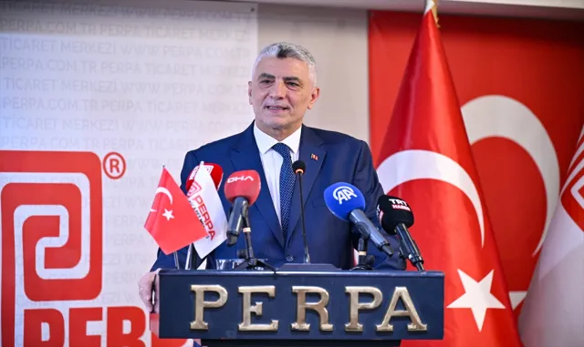 Bakan Bolat, Perpa Ticaret Merkezi'nde Ticarette Ahilikten İnovasyona Programında konuştu: