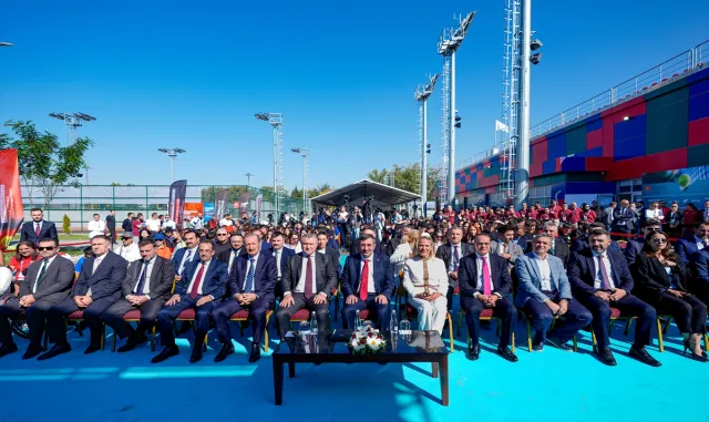 Cumhurbaşkanı Yardımcısı Yılmaz, Cumhurbaşkanlığı Kupası Tenis Turnuvasının açılışında konuştu: