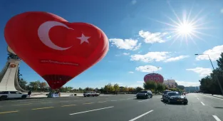 Cumhurbaşkanlığı Külliyesi'nde sıcak hava balonu etkinliği gerçekleştirilecek