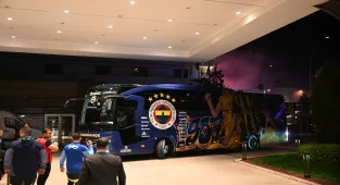 Fenerbahçe kafilesi Gaziantep'te