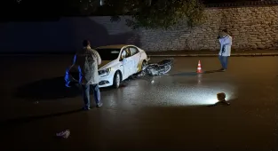 Karabük’te otomobille motosikletin çarpıştığı kazada 2 kişi yaralandı