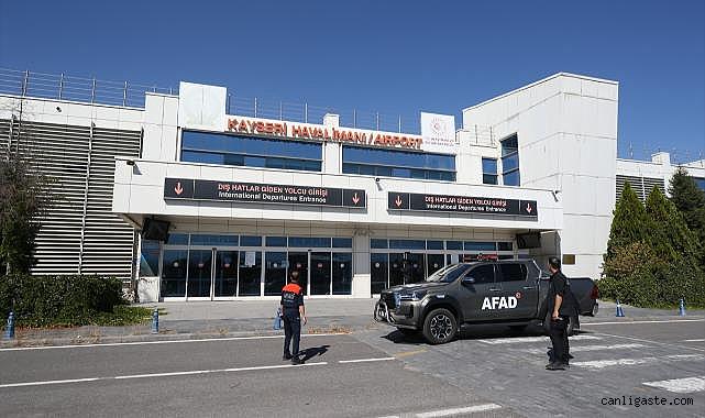 Kayseri'de AFAD için yeni lojistik üs olacak yer belli oldu