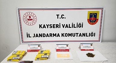 Kayseri'de uyuşturucu operasyonu: 3 gözaltı