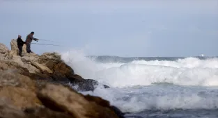 Kırklareli'nde rüzgar kuvvetini arttırdı