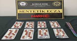 Kırşehir'de uyuşturucu operasyonunda 2 şüpheli yakalandı