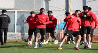 Sivasspor, Ümraniyespor maçının hazırlıklarını sürdürdü