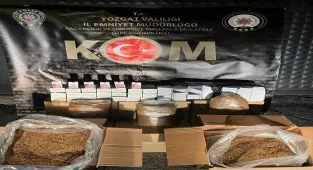 Yozgat'ta 45 bin makaron ele geçirildi