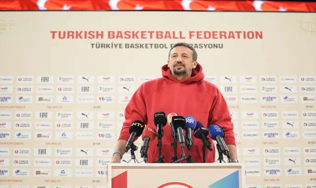 A Milli Erkek Basketbol Takımı'nda medya günü yapıldı