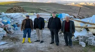 AK Parti Beypazarı İlçe Başkanı Halil Etili'den ziyaret 