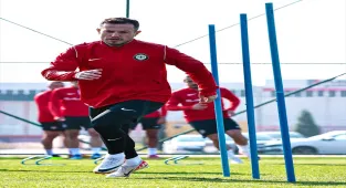 Arca Çorum FK, Bandırmaspor maçının hazırlıklarını sürdürdü 