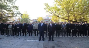 Büyük Önder Atatürk ebediyete intikalinin 87. yılında Çubuk'ta anıldı