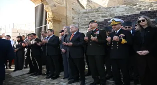 Çanakkale Savaşları'nın ilk şehitleri anıldı