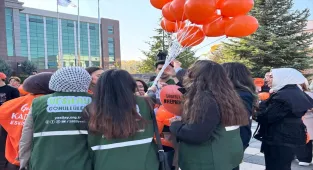 Eskişehir'de Şiddete Nokta Koy etkinliği düzenlendi