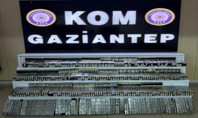 Gaziantep'teki kaçakçılık operasyonunda 8 şüpheli yakalandı