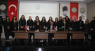 Kayseri Barosu kadın cinayetlerine tepki gösterdi