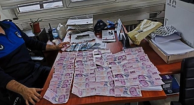 Kayseri'de camide dilencilik yapan kişinin üzerinden 12 bin 200 lira çıktı