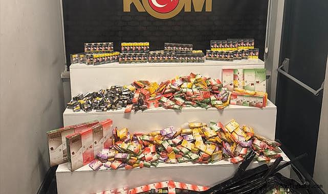 Kayseri'de kaçak sigara operasyonu: 2 bin 250 paket kaçak sigara ele geçirildi